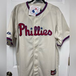 Philadelphia Phillies authentic vintage jersey. #28 Werth. MLB genuine merch.